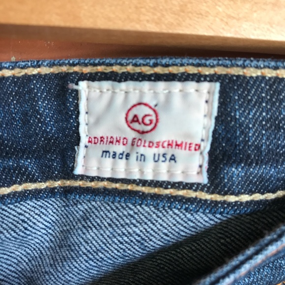 Adriano Goldschied Stilt cigarette jeans dark wash made in USA size 28R - Picture 3 of 9